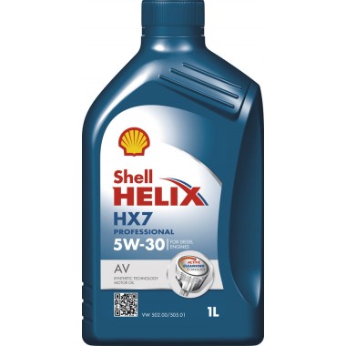 SHELL HELIX HX7 PRO AV 5W30 1-Litru