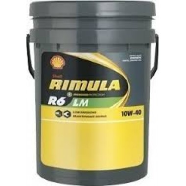 SHELL RIMULA R6 LM 10W40 - 20 litri SHELL RIMULA R6 LM 10W40 - 20 litri